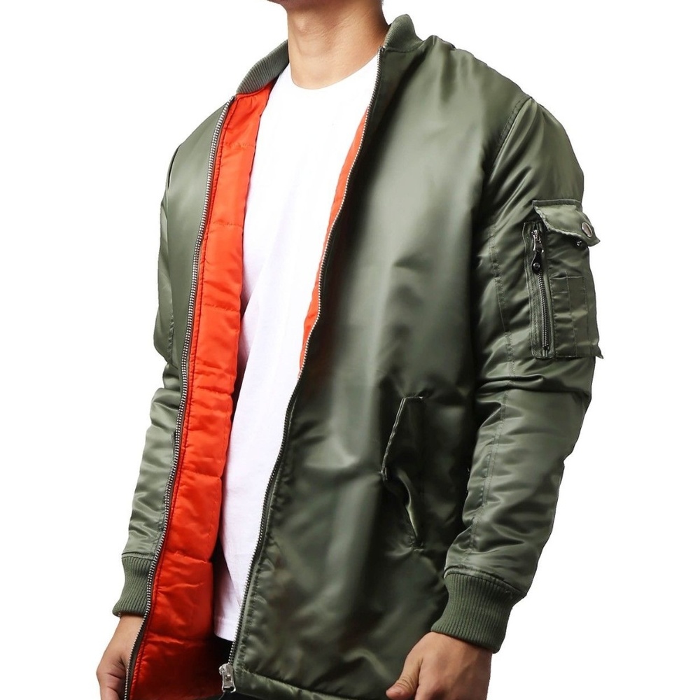 ★Mens Heavyweight LONGLINE Performance Jacket 3X★ - Picture 2 of 8